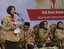 Kwarcab Bojonegoro Menggelar Apel Besar Hari Pramuka ke- 63