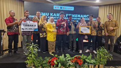 BUM Desa Berkaho Pungpungan-Bojonegoro Raih Penghargaan Terbaik Kedua Tingkat Jatim