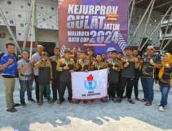 Membanggakan, 6 Atlet Gulat Bojonegoro Raih Medali Emas hingga Perunggu di Kejurprov 2024